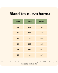 Bota esportiva Blanditos Pekin Champán