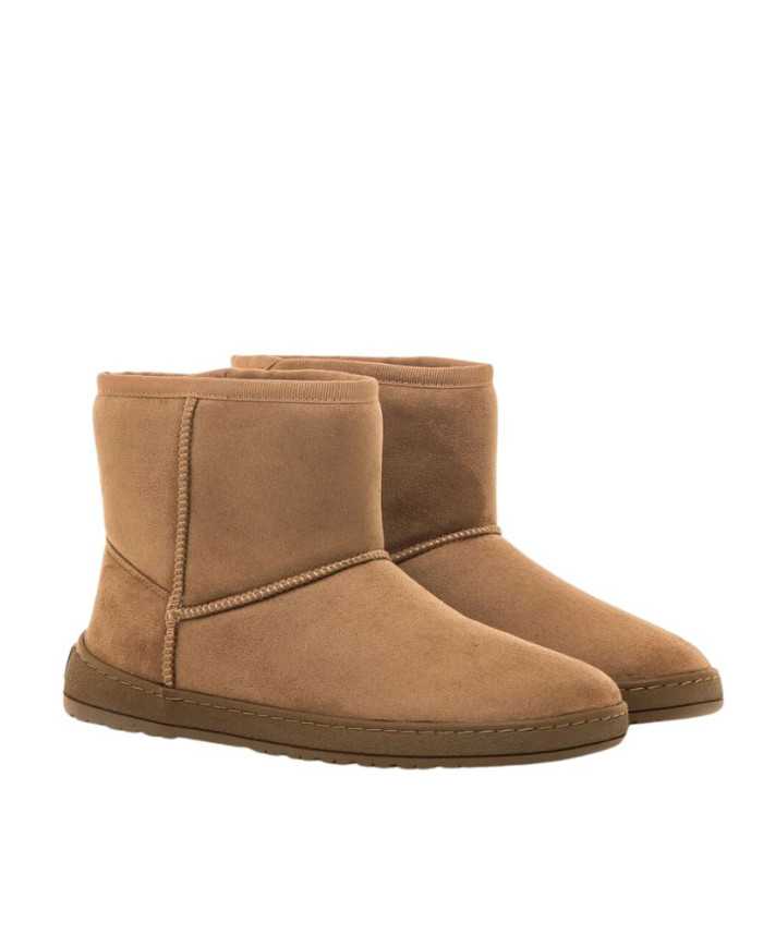 Botas forradas Mulher Mustang Free Alask Taupe