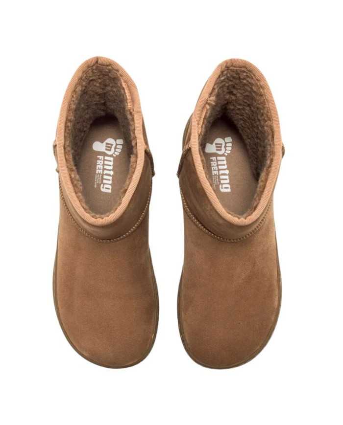 Botas forradas Mulher Mustang Free Alask Taupe
