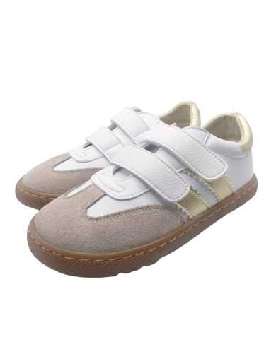 Deportivas respetuosas Pepa Ribera Blanco/Platino