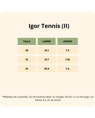 Deportivas respetuosas Igor Tennis Teja Deportivas respetuosas Igor Tennis Teja