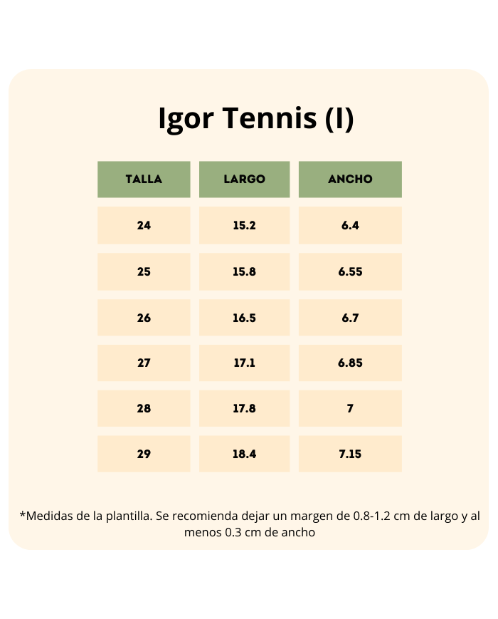 Deportivas respetuosas Igor Tennis Teja Deportivas respetuosas Igor Tennis Teja