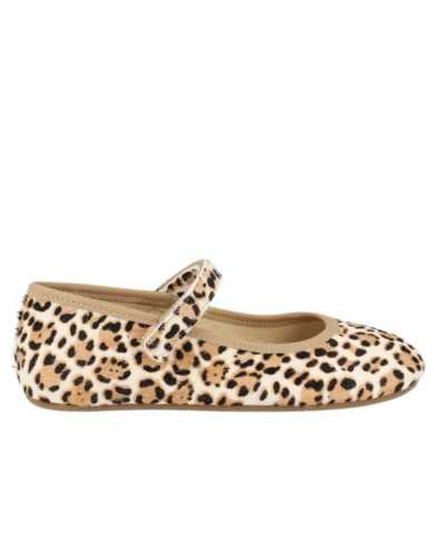 Mary Janes Mulher Blanditos Ballet Animal Print