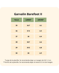 Botines barefoot impermeables Garvalin Cognac Botines barefoot impermeables Garvalin Cognac