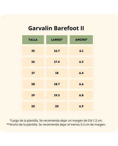 Botas impermeáveis barefoot Garvalin Marinho