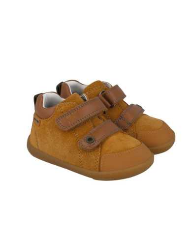 Botas impermeáveis barefoot Garvalin Cognaque
