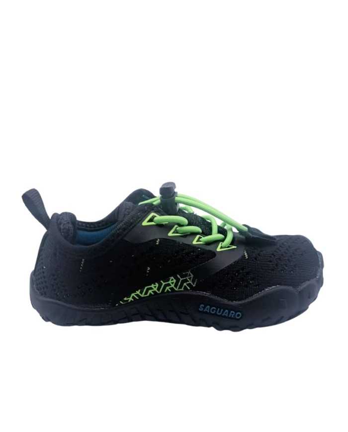 Deportivas infantiles Saguaro Smart I Negro y amarillo