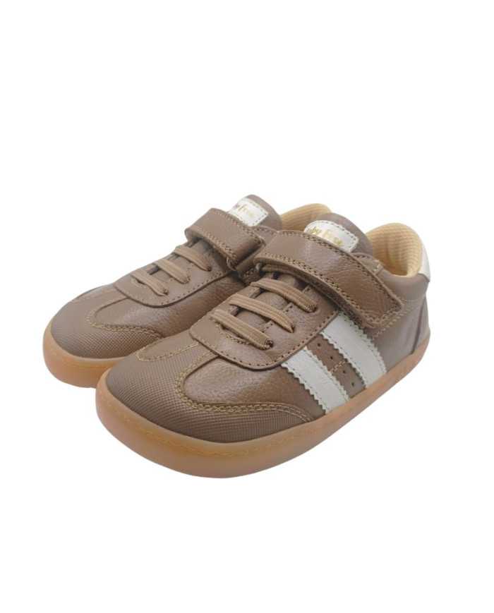 Deportivas Chetto Taupe y Blanco