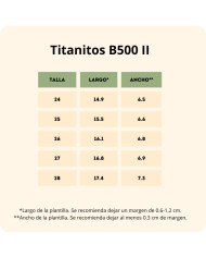 Tenis Pele Lavavel Titanitos Savia
