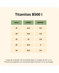Deportivas Piel Lavable Titanitos Savia