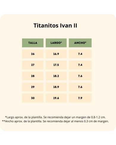 Deportivas colegiales Titanitos Ivan Blancas