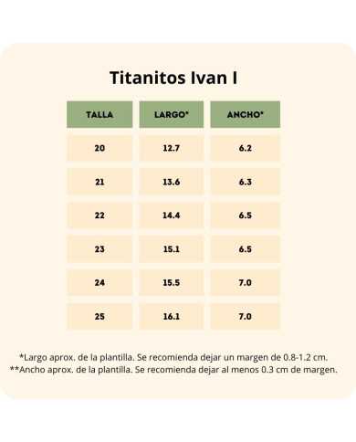 Deportivas colegiales Titanitos Ivan Blancas