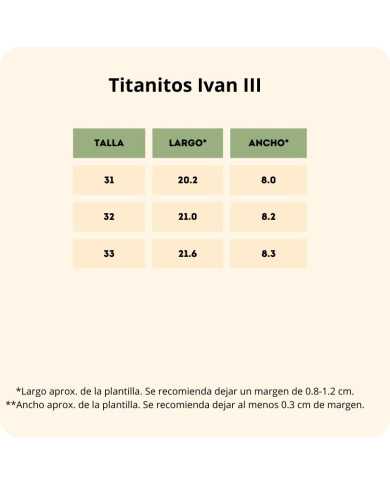 Deportivas colegiales Titanitos Ivan Blancas