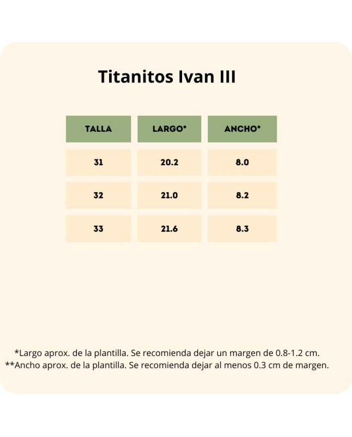 Deportivas colegiales Titanitos Ivan Blancas