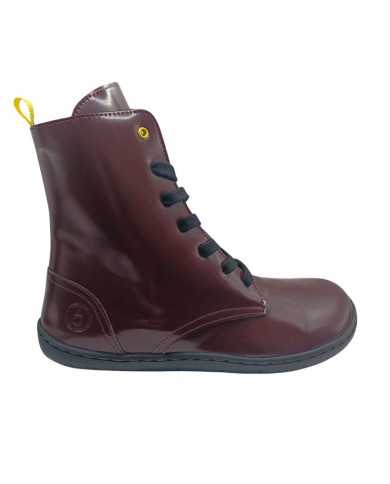 Botas barefoot mulher Coqueflex Bordô