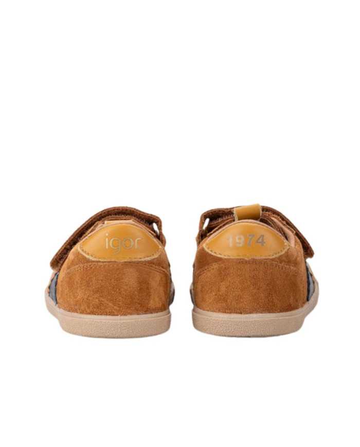 Deportivas respetuosas Igor Wide Berlin Mostaza