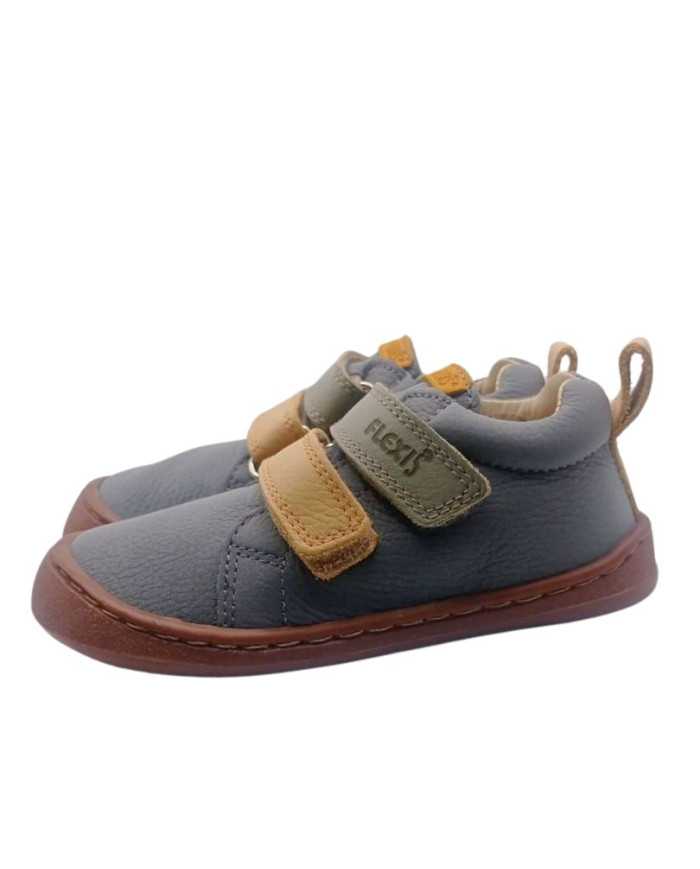 Botas Respetuosas Flexinens Mouse, verde y mostaza