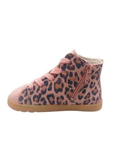 Botas Barefoot Coqueflex Serraje Leopardo
