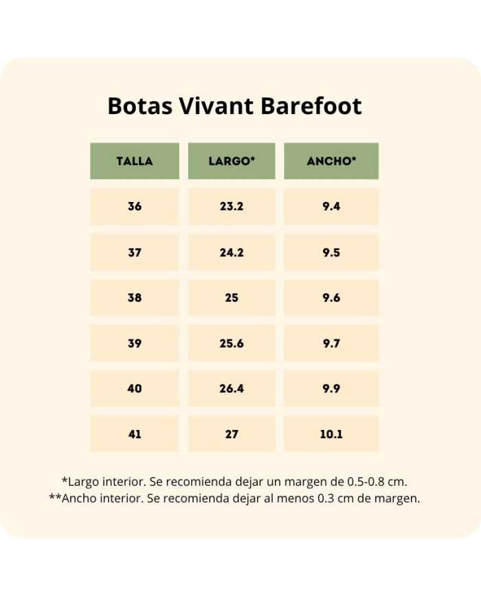 Botines Barefoot Mulher Vivant Savage Preto