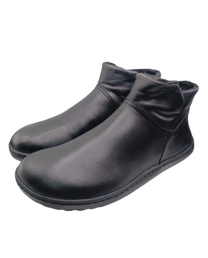 Botines Barefoot Mujer Vivant Savage Negro