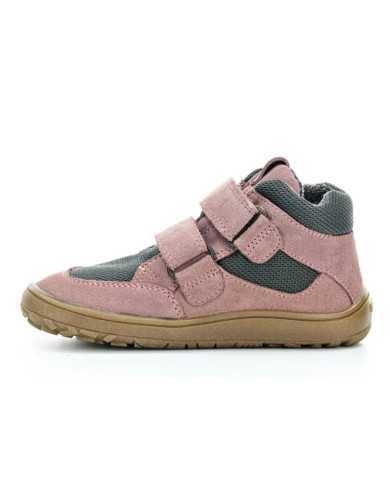 Botas Barefoot impermeables Froddo TEX Gris/rosa