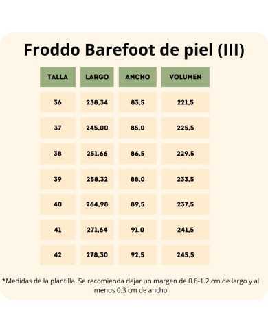 Botas Barefoot impermeables Froddo TEX Negras