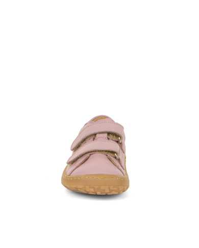 Sapato Froddo Barefoot velcro duplo rosa
