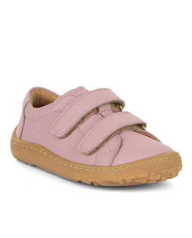 Sapato Froddo Barefoot velcro duplo rosa