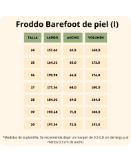 Zapatos Froddo Barefoot doble velcro Stars