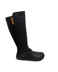 Botas altas Barefoot Flexinens Pele Preta Botas altas Barefoot Flexinens Pele Preta