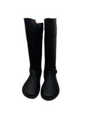 Botas altas Barefoot Flexinens Pele Preta Botas altas Barefoot Flexinens Pele Preta