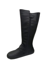 Botas altas Barefoot Flexinens Pele Preta Botas altas Barefoot Flexinens Pele Preta