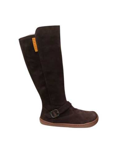 Botas altas Barefoot Flexinens Serraje Chocolate