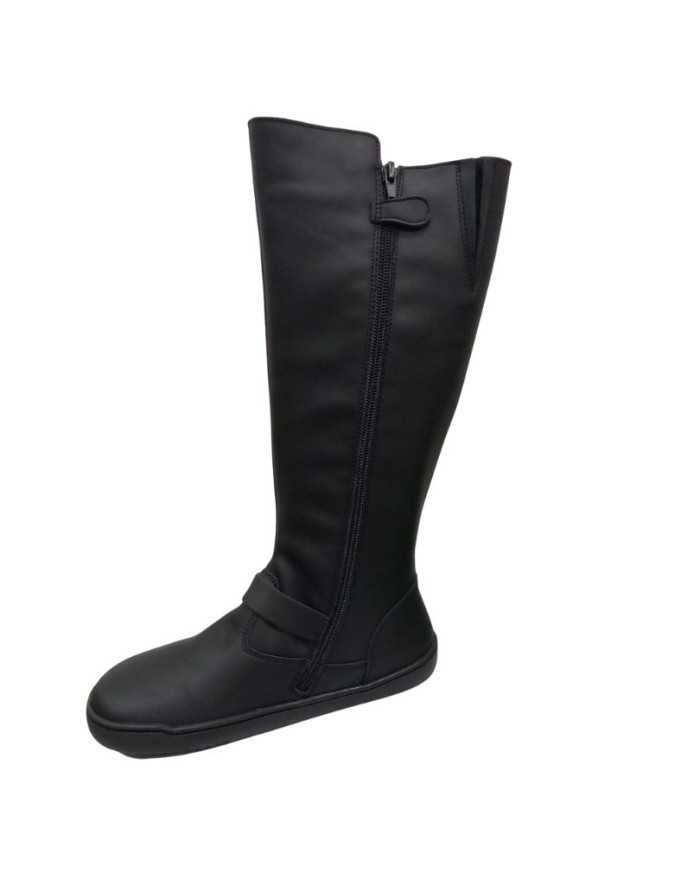 PREVENTA Botas altas Barefoot Flexinens Piel Negra PREVENTA Botas altas Barefoot Flexinens Piel Negra