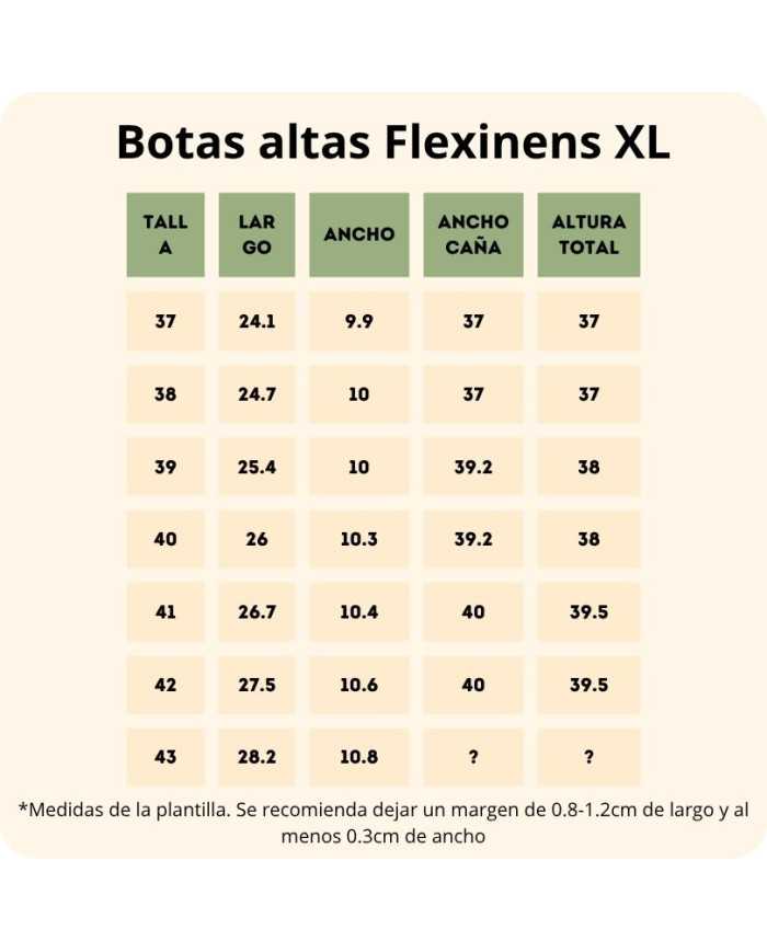 PREVENTA Botas altas Barefoot Flexinens Piel Negra PREVENTA Botas altas Barefoot Flexinens Piel Negra