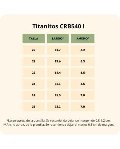 Zapatos respetuosos Titanitos CRB540 Enrique Stone Zapatos respetuosos Titanitos CRB540 Enrique Stone