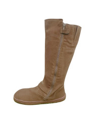 Botas altas Barefoot Flexinens Camurça Camel