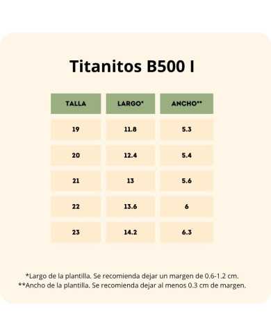 Botines Respetuosos Titanitos B500 Davinia