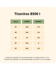 Botines Respetuosos Titanitos B500 Davinia