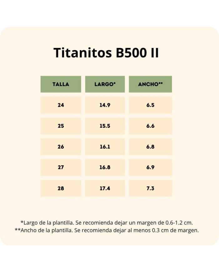 Botines Respetuosos Titanitos B500 Davinia