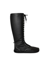 Botas Altas Barefoot Babylobitos Rebelde Preto
