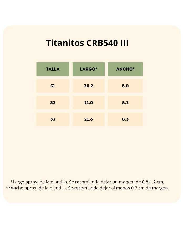 Botas respetuosas Titanitos CRB540 Marta