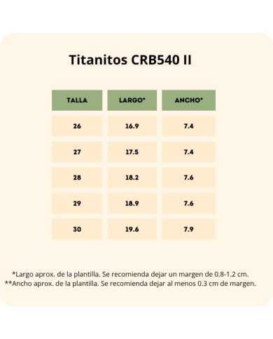 Botas respeitadoras Titanitos CRB540 Marta