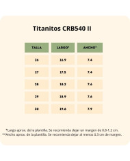 Botas respetuosas Titanitos CRB540 Marta