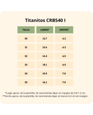 Botas respetuosas Titanitos CRB540 Marta