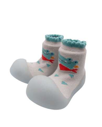 Sapatos Respeitadores bebé Chameleon Croco