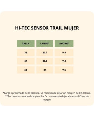 Tênis de transição Hi-Tec Sensor Trail Carbon