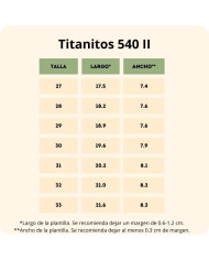 Deportivas respetuosas Titanitos Jordi 540 Aguamarina para niños