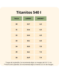 Ténis respeitosos Titanitos Jordi 540 lilás para crianças