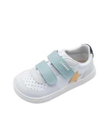 Deportivas respetuosas Titanitos Jordi 540 Aguamarina para niños